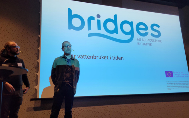 BRIDGES presented at the national aquaculture conference held in Umeå, Sweden 2024