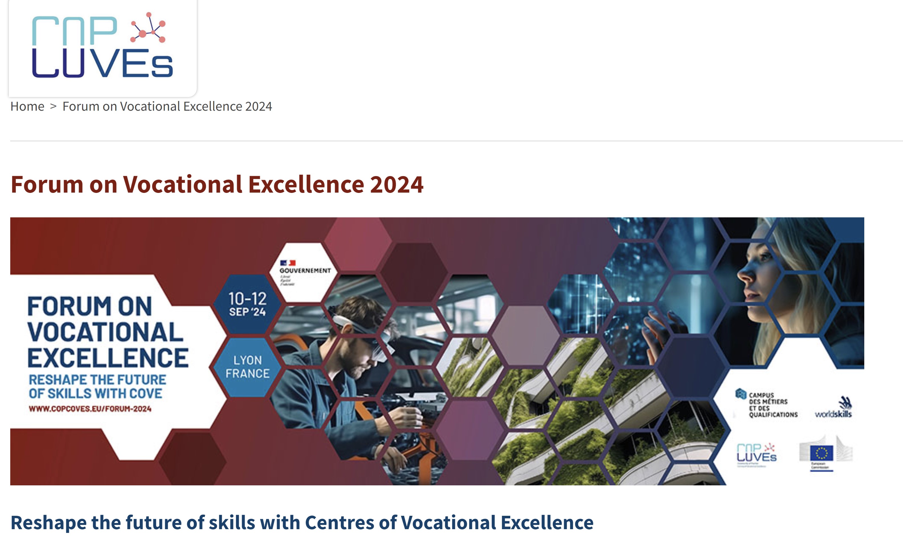 Forum on Vocational Excellence 2024