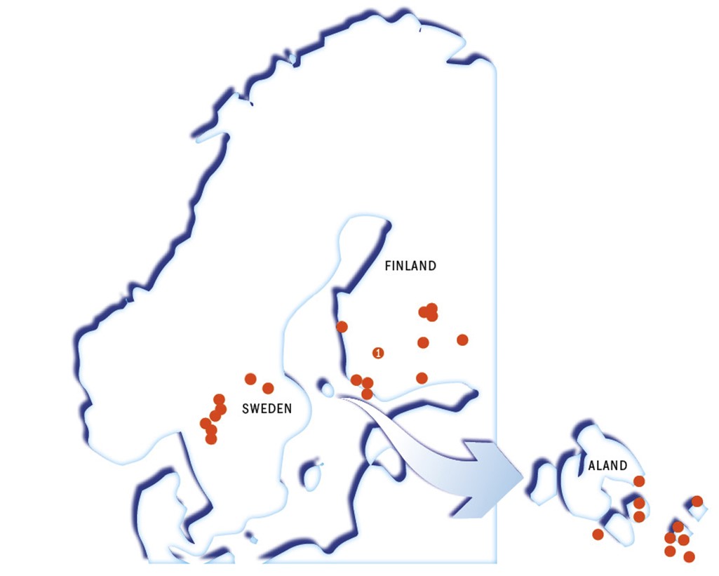 Nordic Trout locations